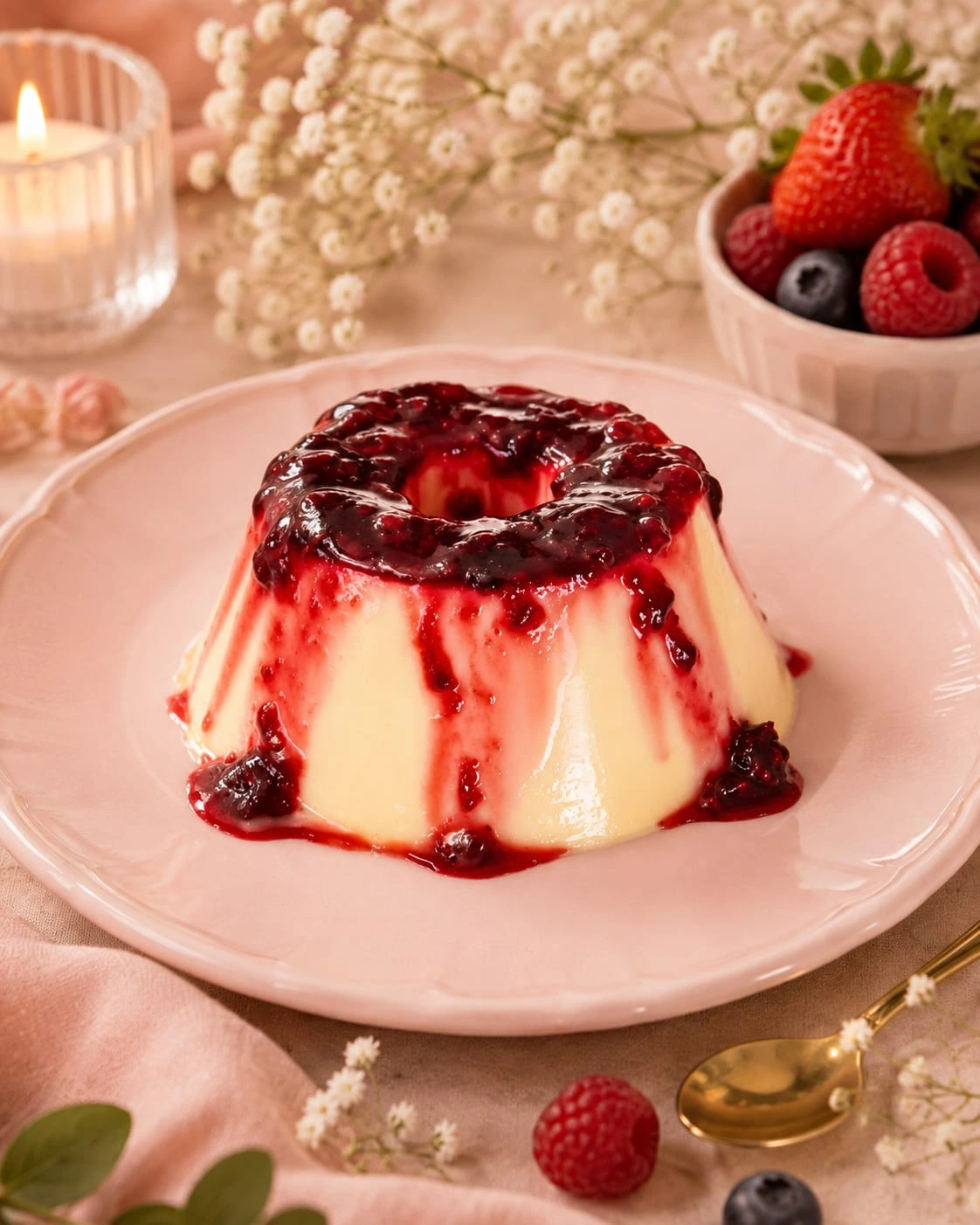 Chocolate Branco com Frutas Vermelhas